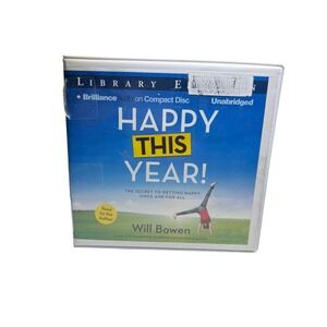 Happy This Year Audiobook CD Will Bowen Unabridged Self Help Easter Basket